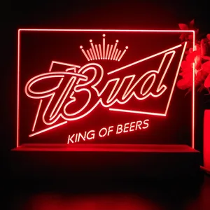 Budweiser King of Beers LED Desk Light