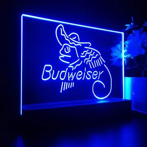 Budweiser Lizard Hat LED Desk Light