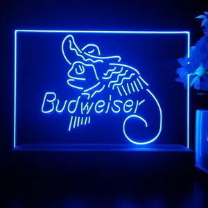 Budweiser Lizard Hat LED Desk Light