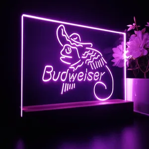 Budweiser Lizard Hat LED Desk Light
