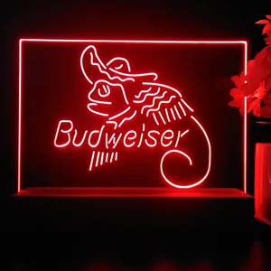 Budweiser Lizard Hat LED Desk Light