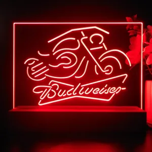 Budweiser Motorcycle LED Desk Light