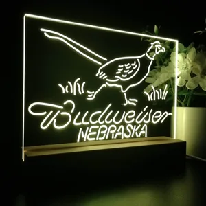 Budweiser Nebraska Bird LED Desk Light
