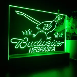 Budweiser Nebraska Bird LED Desk Light