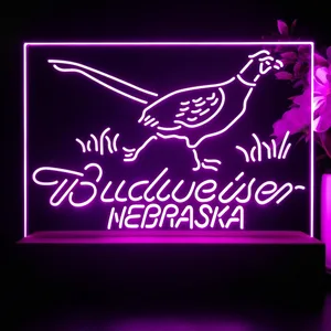 Budweiser Nebraska Bird LED Desk Light