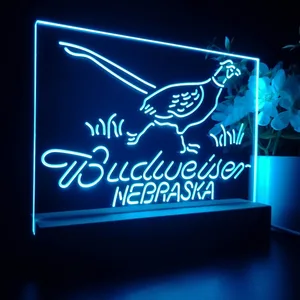 Budweiser Nebraska Bird LED Desk Light