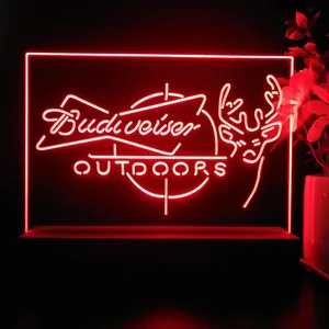 Budweiser Outdoors LED Desk Light