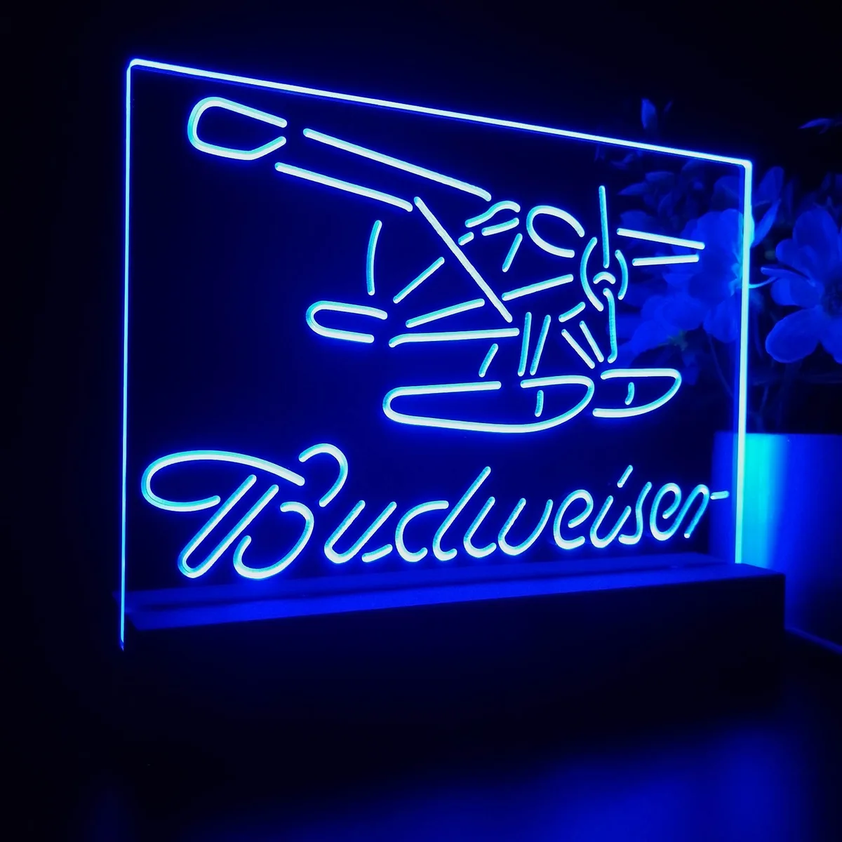 Budweiser Plane LED Desk Light
