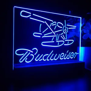 Budweiser Plane LED Desk Light
