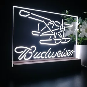 Budweiser Plane LED Desk Light
