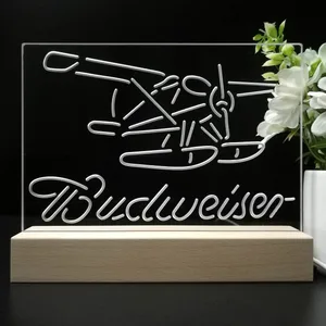 Budweiser Plane LED Desk Light