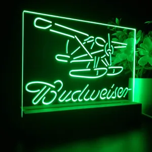 Budweiser Plane LED Desk Light
