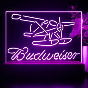 Budweiser Plane LED Desk Light