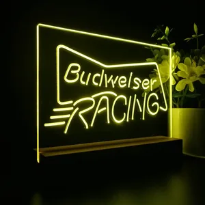 Budweiser Racing LED Desk Light
