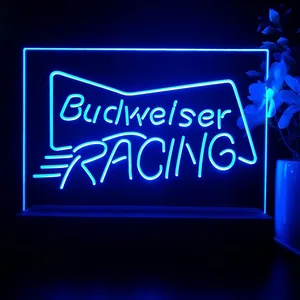 Budweiser Racing LED Desk Light
