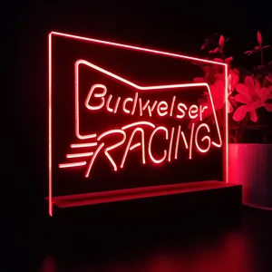 Budweiser Racing LED Desk Light