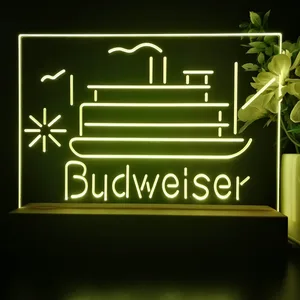 Budweiser Riverboat LED Desk Light