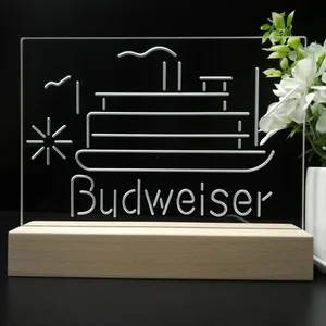 Budweiser Riverboat LED Desk Light