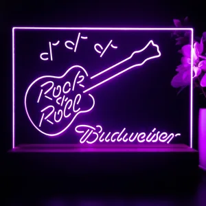 Budweiser Rock N Roll LED Desk Light