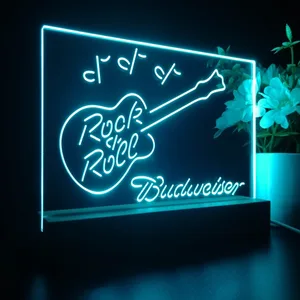 Budweiser Rock N Roll LED Desk Light