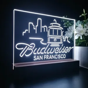 Budweiser San Francisco Cable Car LED Desk Light