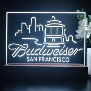 Budweiser San Francisco Cable Car LED Desk Light