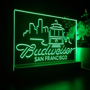 Budweiser San Francisco Cable Car LED Desk Light