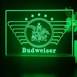 Budweiser Vintage Eagle Logo LED Desk Light