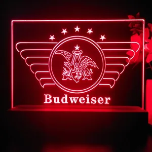 Budweiser Vintage Eagle Logo LED Desk Light