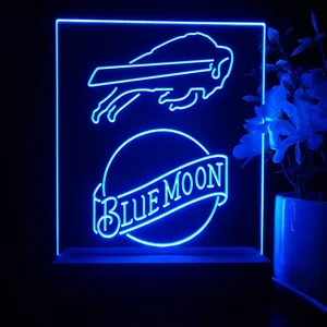 Buffalo Bills Blue Moon LED Desk Light