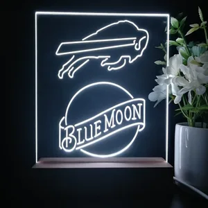 Buffalo Bills Blue Moon LED Desk Light
