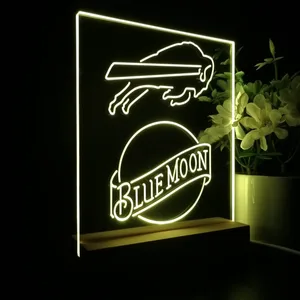 Buffalo Bills Blue Moon LED Desk Light