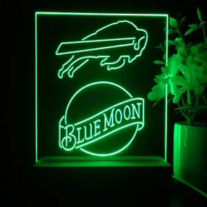 Buffalo Bills Blue Moon LED Desk Light