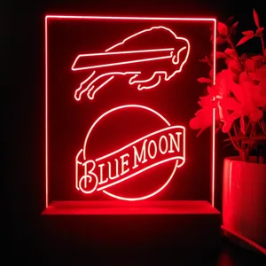 Buffalo Bills Blue Moon LED Desk Light