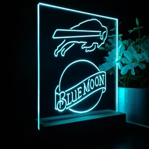 Buffalo Bills Blue Moon LED Desk Light