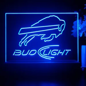 Buffalo Bills Bud Light LED Desk Light