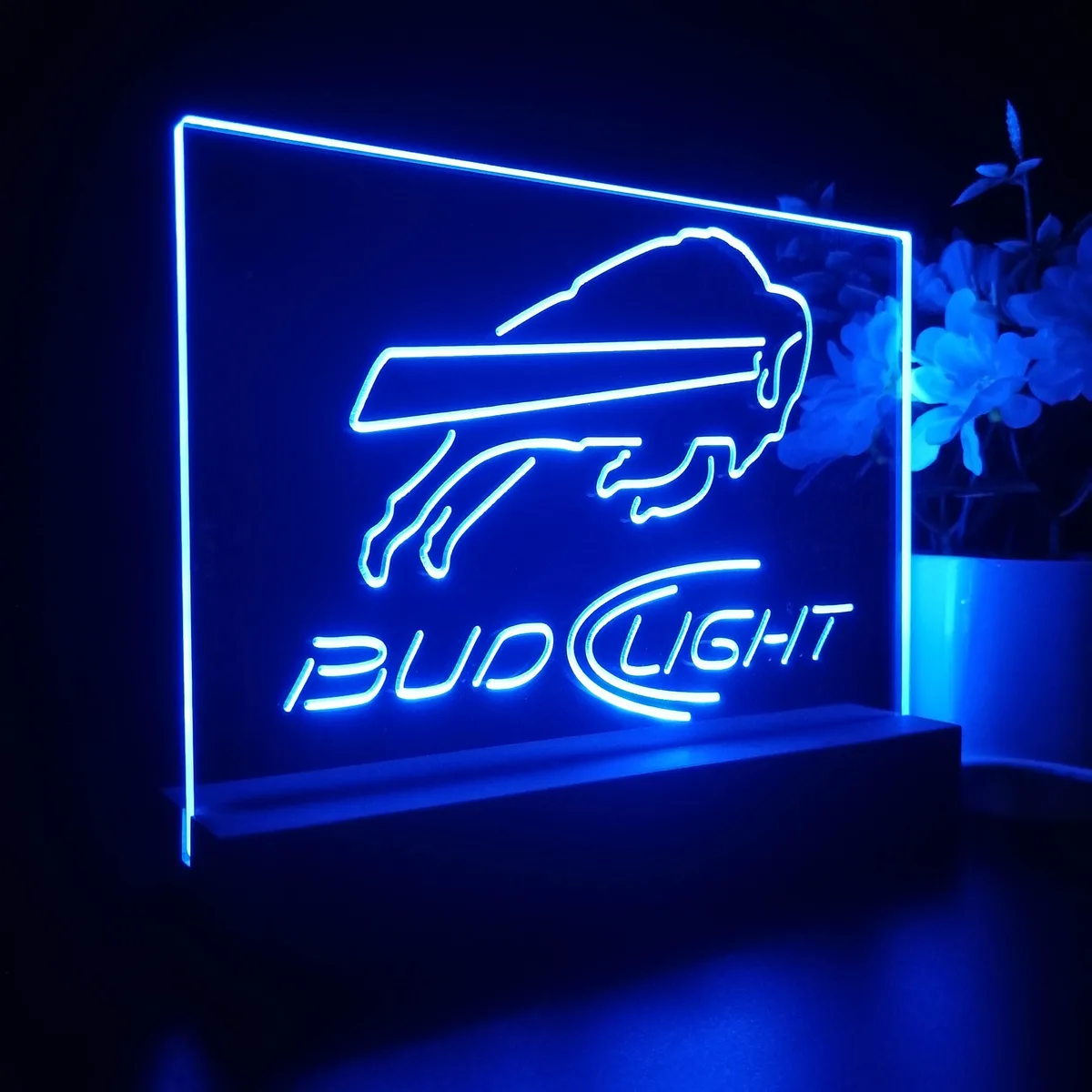 Buffalo Bills Bud Light LED Desk Light