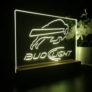 Buffalo Bills Bud Light LED Desk Light