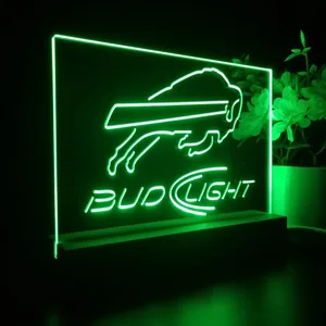 Buffalo Bills Bud Light LED Desk Light