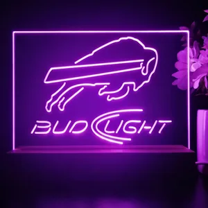 Buffalo Bills Bud Light LED Desk Light