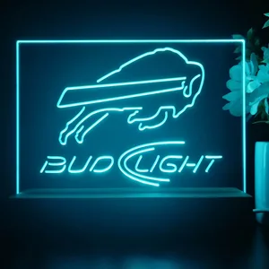 Buffalo Bills Bud Light LED Desk Light