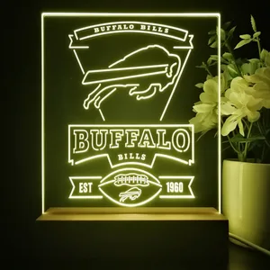 Buffalo Bills EST 1960 LED Desk Light