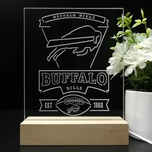 Buffalo Bills EST 1960 LED Desk Light