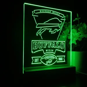 Buffalo Bills EST 1960 LED Desk Light