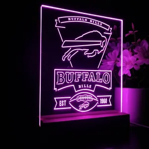 Buffalo Bills EST 1960 LED Desk Light