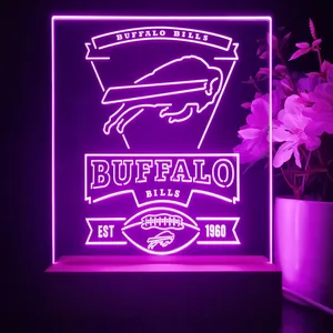 Buffalo Bills EST 1960 LED Desk Light