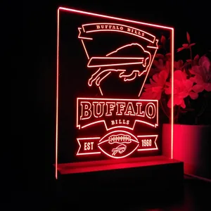 Buffalo Bills EST 1960 LED Desk Light