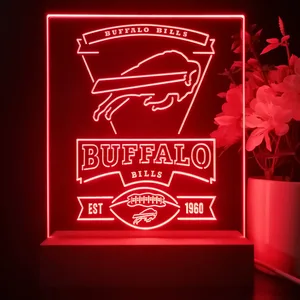 Buffalo Bills EST 1960 LED Desk Light