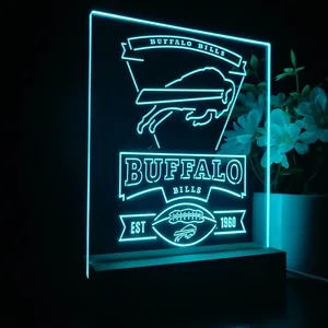 Buffalo Bills EST 1960 LED Desk Light