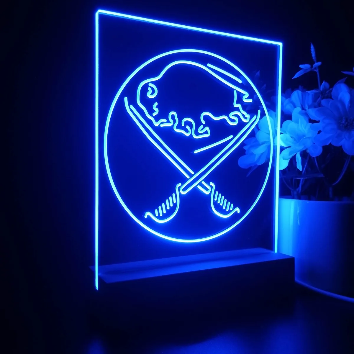 Buffalo Sabres Logo 1 LED Desk Light